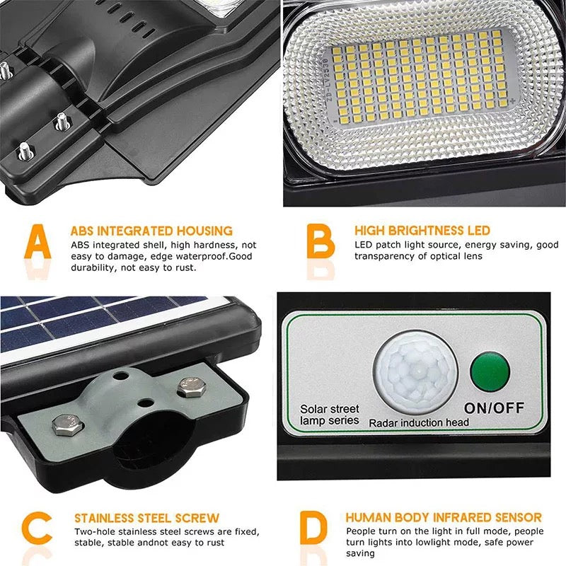 SOLAR ABS 120W STREET LIGHT FL-32 (ECONO SERIES)