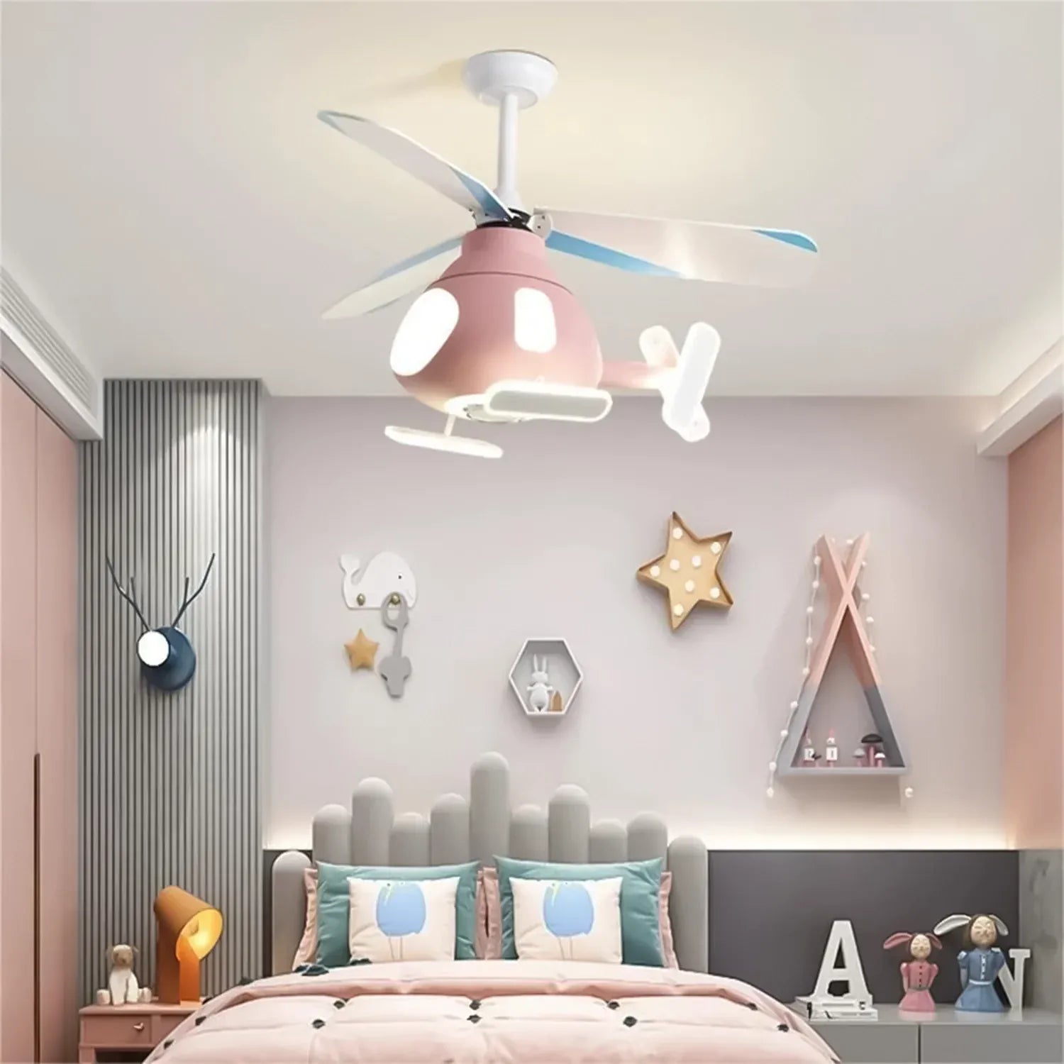 Chopper Charm Kids Ceiling Fan