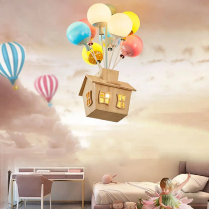 Little Dreamer Balloon Cottage Lamp