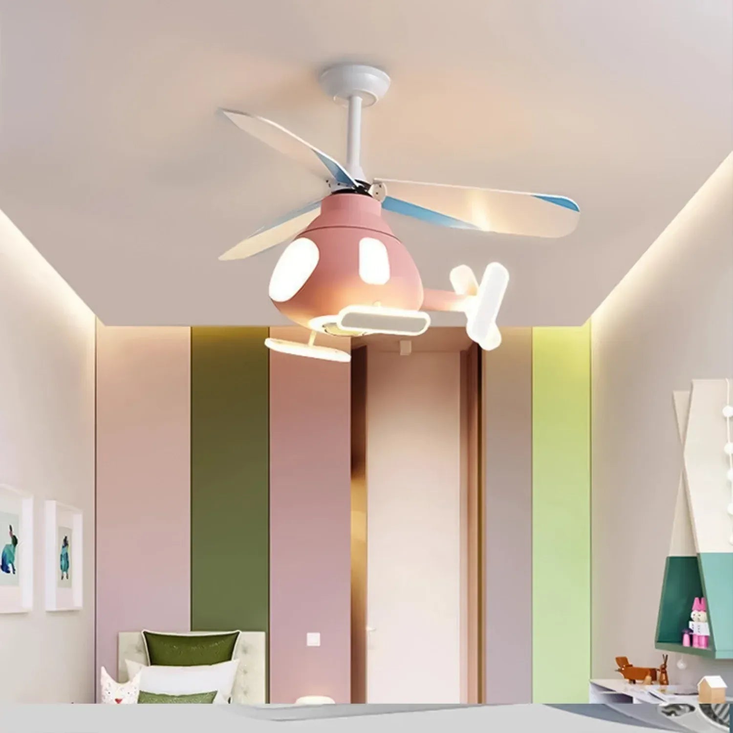 Chopper Charm Kids Ceiling Fan