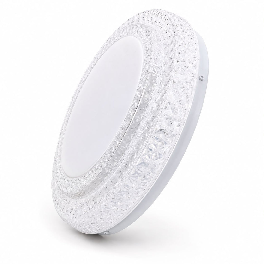 LEGRANT 120W 3 Color LED Ceiling Light | Modern Crystal Design | Warm, Natural &amp; Cool White