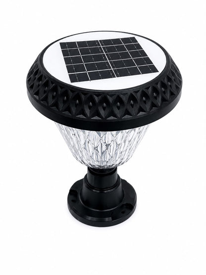 Premium Solar Gate &amp; Pillar Light - Dual Color (White &amp; Warm White) (Model: GL-0404XR)