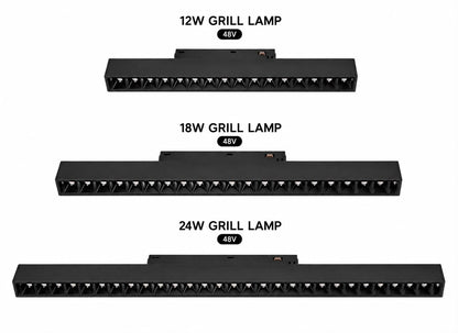Premium LED Magnetic Track Grill Lamp (12W / 18W / 24W)