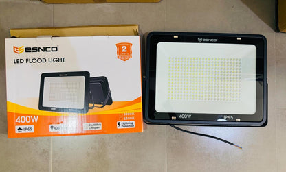 ESNCO 400W SMD Sleek Outdoor LED Flood Light – IP65 Waterproof &amp; 2-Year Warranty