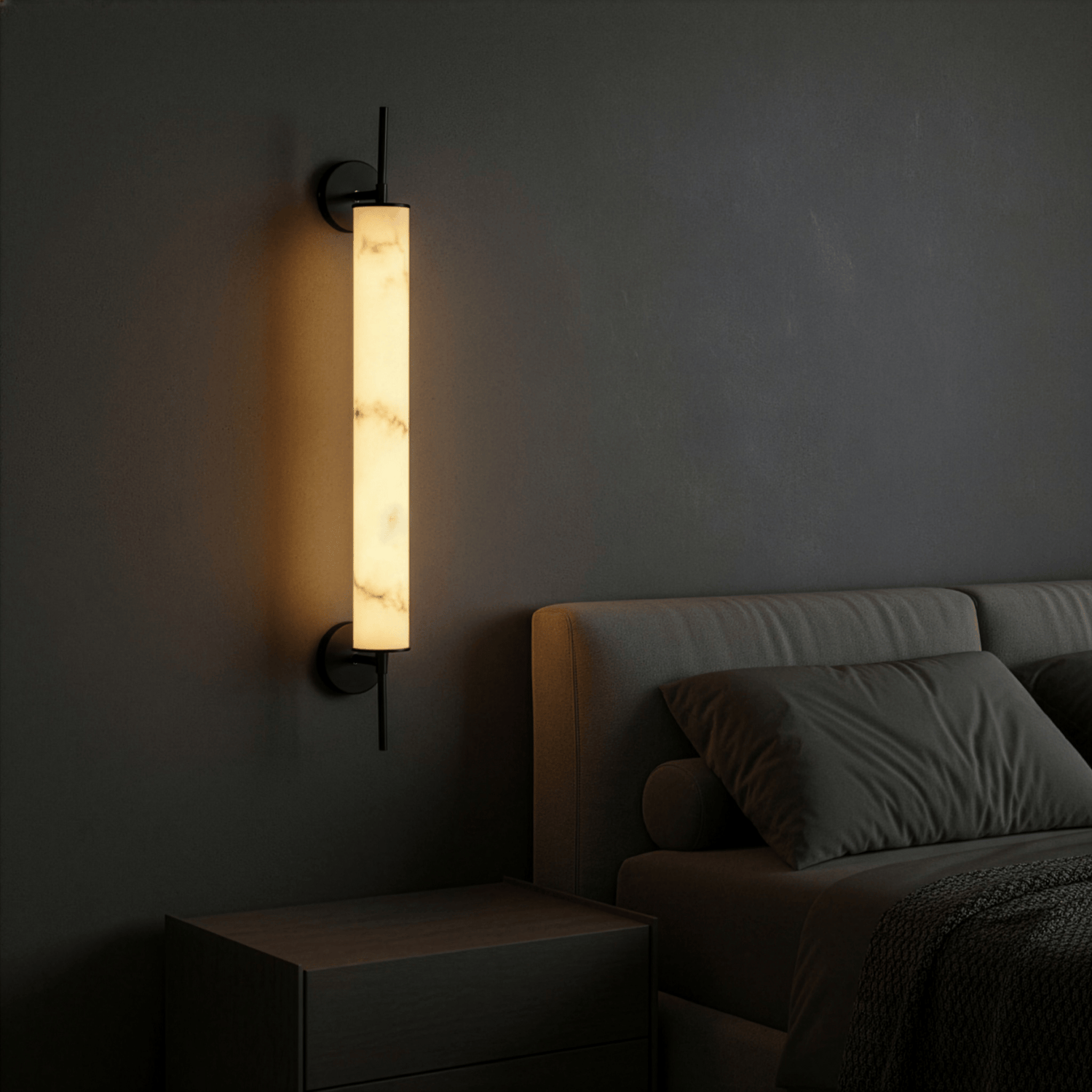 Purestone Pillar Wall Light